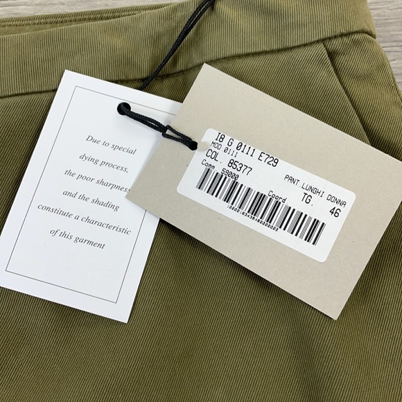 Aspesi Pants - 85377 - Olive - Multiple Sizes - NWT - Picture 6 of 6
